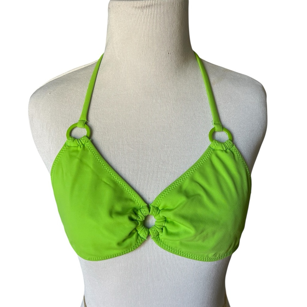 PacSun Lime Green Bikini Top